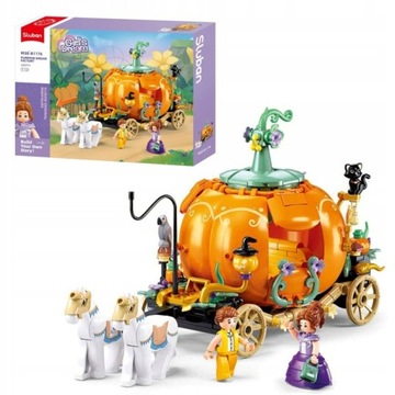 KLOCKI SLUBAN Dyniowa karoca Girl's Dream 320 el