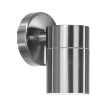 Lampa Kinkiet Zewnętrzny Ogrodowy INOX IP44 GU10