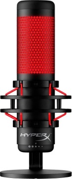 Mikrofon HyperX QuadCast BLK-RD HX-MICQC-BK