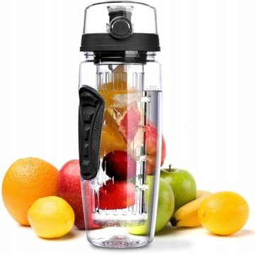 Sportowy Kubek Butelka z Wkładem Owoce Infuser