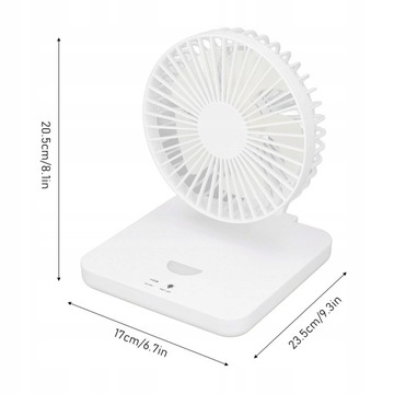 МОЩНЫЙ НАСТОЛЬНЫЙ ВЕНТИЛЯТОР, USB