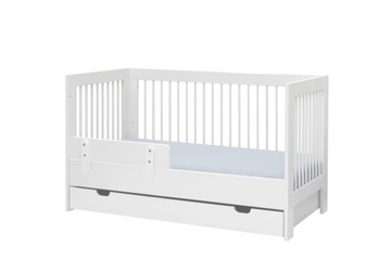 Детская кроватка Pinio Basic с кушеткой 140x70