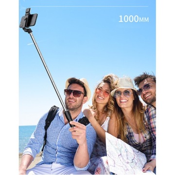 ПАЛКА ДЛЯ СЕЛФИ ДЛЯ ТЕЛЕФОНА ШТАТИВ BLUETOOTH ПУЛЬТ ДИСТАНЦИОННОГО УПРАВЛЕНИЯ 1X СВЕТОДИОДНАЯ ЛАМПА
