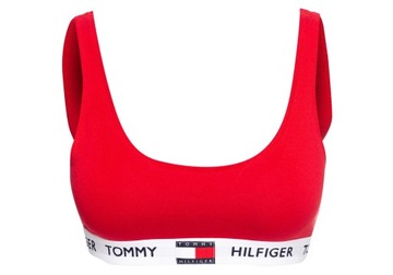 TOMMY HILFIGER DAMSKI STANIK BIUSTONOSZ RED R: XS