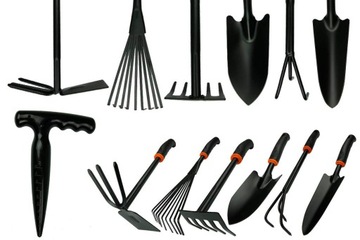 НАБОР ИЗ 7 САДОВЫХ ИНСТРУМЕНТОВ НАБОР САДОВНИКА ЛОПАТА РАББЛ КОГТИ
