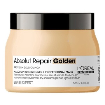 LOREAL SERIE EXPERT ABSOLUT REPAIR GOLDEN MASKA DO WŁOSÓW 500ml