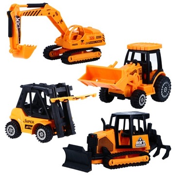 НАБОР МЕТАЛЛИЧЕСКОЙ СТРОИТЕЛЬНОЙ ТЕХНИКИ