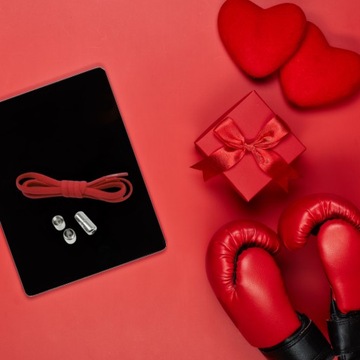 ЭЛАСТИЧНЫЕ красные шнурки без завязок.