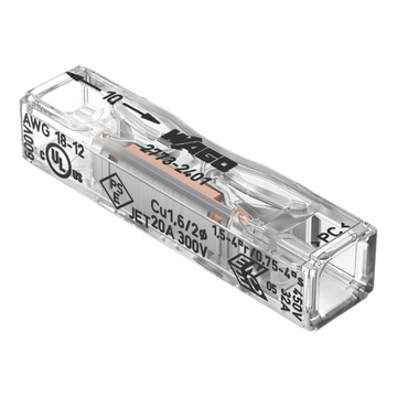 SZYBKOZŁĄCZKA PRZELOTOWA 2773-2401 0,75-4mm² 10szt