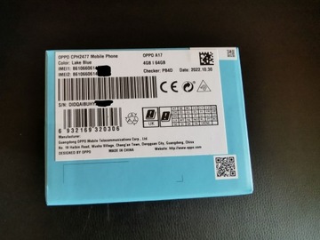 Смартфон OPPO A17 4/64 ГБ DualSim