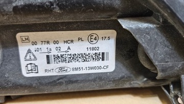 ФОНАР ПЕРЕДНИЙ ПРАВЫЙ ЛЕВЫЙ FORD FOCUS MK2 LIFT 8M51