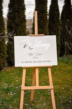 Tablica powitalna wesele dekoracja TAB-1SP