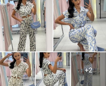 Bluzka Koszulowa Biała Z Różowym Wiskoza 0864 LALOUS roz.M