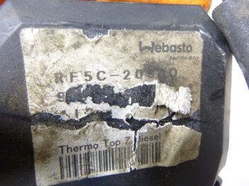 WEBASTO ПАРКОВОЧНЫЙ ОТОПЛИТЕЛЬ THERMO TOP C 5KW DIESEL