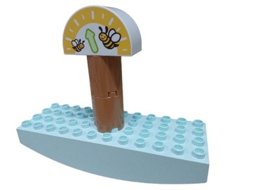 LS NOWE LEGO DUPLO TEMATYCZNY WAGA płyta 4x12 pinów RÓWNOWAŻNIA