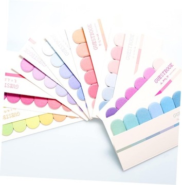 10 Sztuk Naklejki Znacznikowe Naklejki Indeksowe Samoprzylepne Flagi Stron