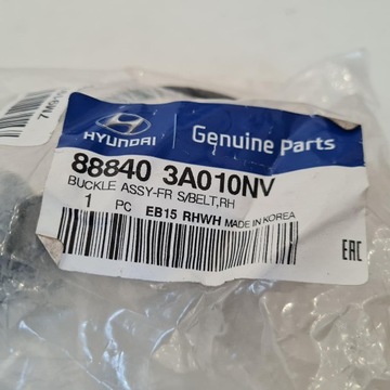 HYUNDAI TRAJET ZAPETI PÁSY BEZPEČNOSTI PŘEDNÍ 888403A010NV