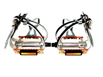 НОВЫЕ ОСТРЫЕ ПЕДАЛИ + ПАЛЬЦЫ + КОЖАНЫЕ РЕМНИ С ДВОЙНЫМИ ПАЛАМИ