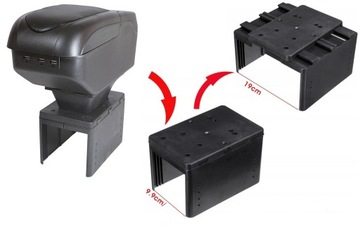 LOKETNÍ OPĚRKA UNIVERZÁL SE PŘIHRÁDKOU I USB ČERNÁ