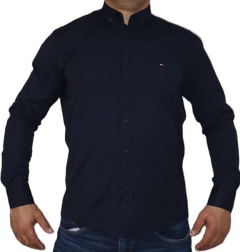 Tommy Hilfiger koszula męska regular fit granatowa 3XL