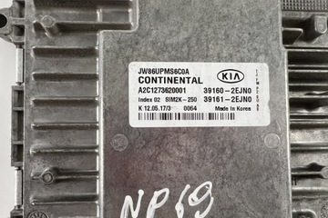JEDNOSTA ŘÍDÍCÍ MOTORU ECU KIA OPTIMA 391602EJN0 2016