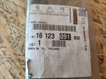 PEUGEOT CITROEN FIAT USZCZELKA MASKI 1612309180