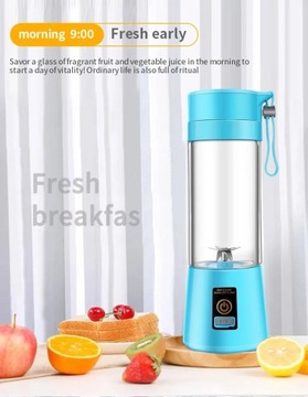 Portable Blender USB Wireless Mixer Electric Juicer Machine Smoothie