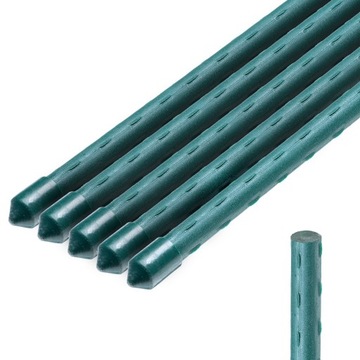 5x KADAX TYCZKA DO ROŚLIN 150CM PODPORA POMIDORÓW KWIATY STALOWA POWLEKANA