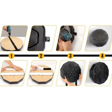 Тренажер по боксу для настенного музыкального светодиода