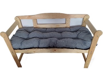 Водонепроницаемая садовая подушка для скамейки, качелей, поддона 150х50х13 ЦВЕТОВ