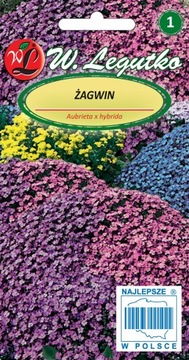 ŻAGWIN OGRODOWY MIX 0,3G NASIONA SKALNIAK PROMO