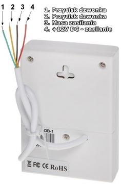 ПРОВОДНОЙ ЗВОНОК ATLO-DB-112V IP40 GONG dingdong