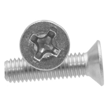 ВИНТ M5X12 КОНУСНЫЙ, КРЕСТОВОЙ, НЕРЖАВЕЮЩИЙ, 10 ST.