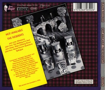 The Residents - Недоступно *CD