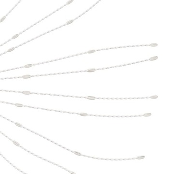 Елочные игрушки, 140 светодиодных лампочек, 8 шт., теплый белый, 17 см.