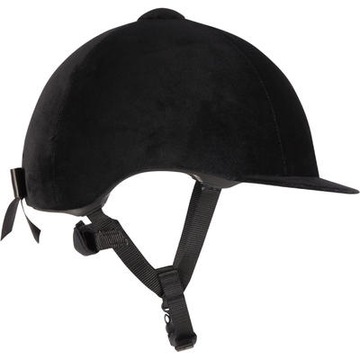 Kask jeździecki 140 aksamit