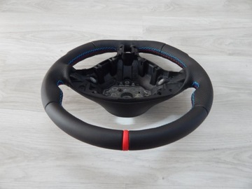 BMW E46 — спортивный руль под дерево — отделка