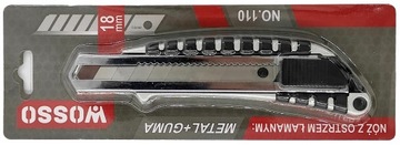 МЕТАЛЛИЧЕСКИЙ НОЖ ОБОЙНЫЙ НОЖ СО СЛОМАННЫМИ ЛЕЗВИЯМИ 18 ММ