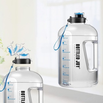 WATER JUG GALLON KANISTER 1,5L NIE PRZECIEKA KANISTER BUTELKA NA SIŁOWNIĘ