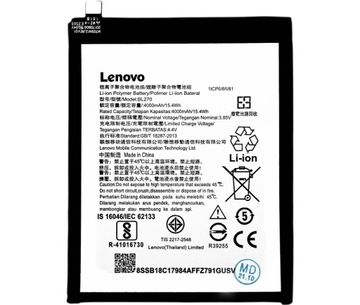 НОВЫЙ ОРИГИНАЛЬНЫЙ АККУМУЛЯТОР LENOVO BL270 K6 ПРИМЕЧАНИЕ K8 K4 A7010 X3 K53A48 4000 мАч