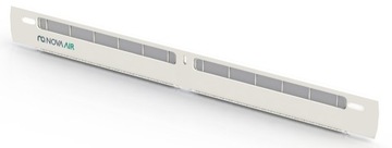 Filtr antysmogowy do nawiewników okiennych, Nova Air Slim, biały