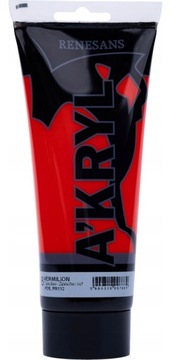 RENESANS A'KRYL Farba akrylowa 200 ml 08-Vermilion
