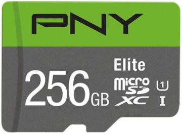 Karta PNY ELITE 256GB microSDXC C10 UHS-I U1 100MB