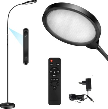 LAMPA STOJĄCA LED LAMPY PODŁOGOWA Z PILOT I DOTYKOWYM NOWOCZESNA 164cm