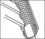 СЕТКА ДЛЯ ЖЕЛОБОВ MARLEY 100-125 ДЛИНОЙ 2 МЕТРА
