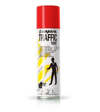 Краска для разметки дорог AMPERE Traffic 1 шт. СМЕШИВАНИЕ