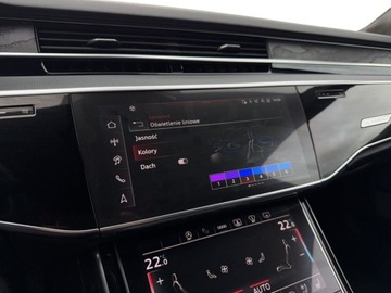 Audi A8 D5 Sedan Facelifting 4.0 60 TFSI 460KM 2023 Audi A8 Long V8 TFSI Noktowizor szklany dach 4x Masaze BO-Advanced Gwaranc, zdjęcie 29