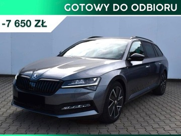 Skoda Superb III Kombi Facelifting 2.0 TSI 190KM 2024 Skoda Superb Sportline 2.0 TSI 190KM DSG Selection Hak Bluetooth Plus