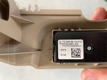 ZRCÁTKO ZPÁTEČNÁ KRYT MERCEDES ML W166 GL X166