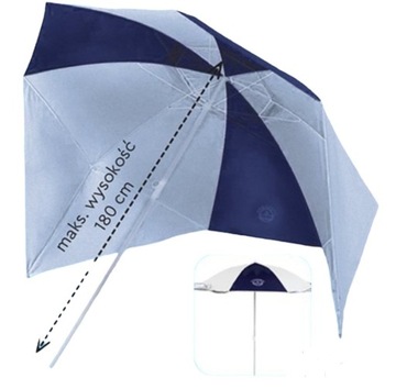 Parasol Plażowy Utendors Namiot Parawan Ogrodowy 2w1